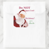 Santa's officiële kerstpakket Stickers (Tas)
