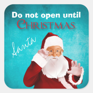 Santa's Officiële Pakket Stickers