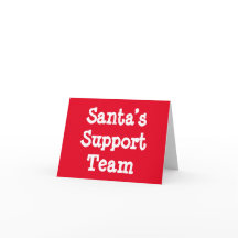 Santa's Ondersteuningsteam Kaart