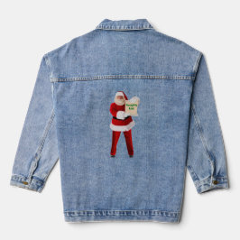 Santa's Ondeugend Lijst Denim Jas Jacket