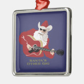 Santa's Other Gig Metalen Ornament (Links)