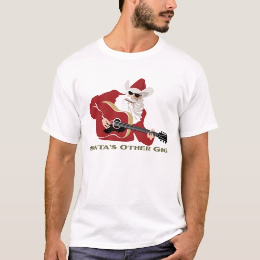 Santa's Other Gig T-shirt (Voorkant)