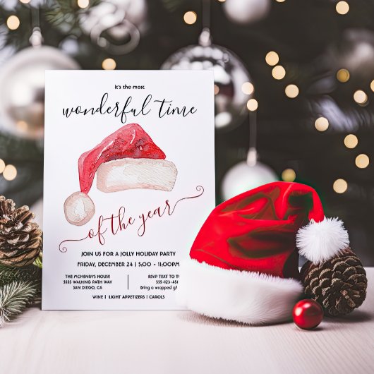 Santa's Pet kerstfeestje Kaart