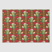 Santa's Pickleball Rally Tissuepapier (Voorkant)