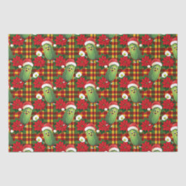 Santa's Pickleball Rally Tissuepapier