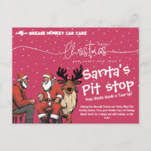 Santa's Pit Stop | Auto kerstafstelling