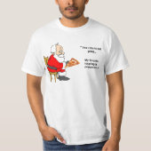 Santa's pizza t-shirt (Voorkant)