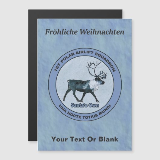 Santa's Polar Sqdn - Subdued - Fröhe Weihnachten (Voorkant / Achterkant)