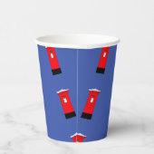 Santas Postbox Paper Cup Papieren Bekers (Rechts)