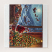 Santa's Quiet Visit: A Winter Wish Legpuzzel (Horizontaal)
