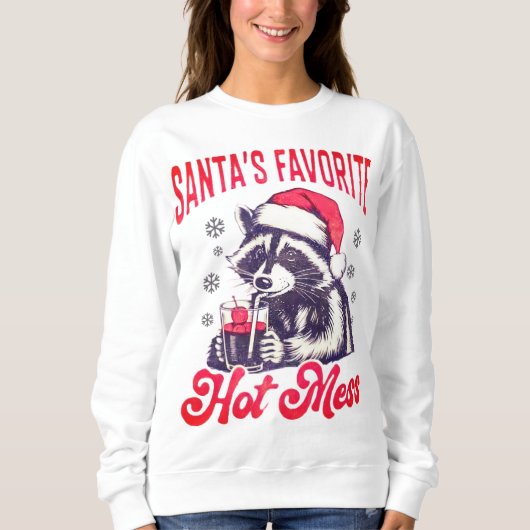 Santas Raccoon Trui (Voorkant)