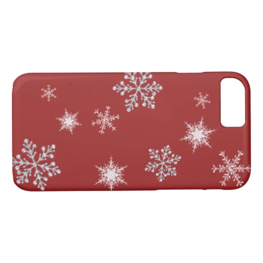 Santa's Red iPhone 7 Hoesje (Achterkant (Horizontaal))