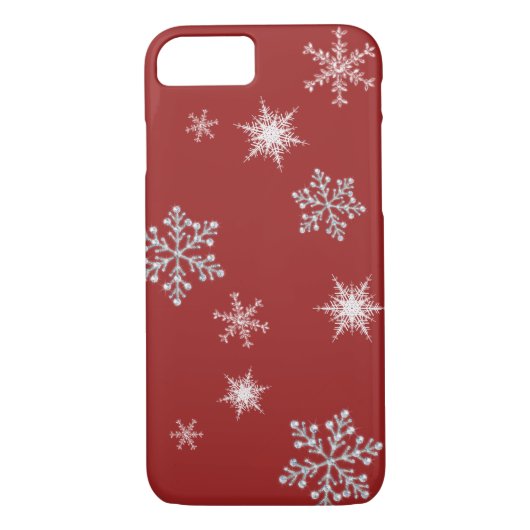 Santa's Red iPhone 7 Hoesje (Achterkant)