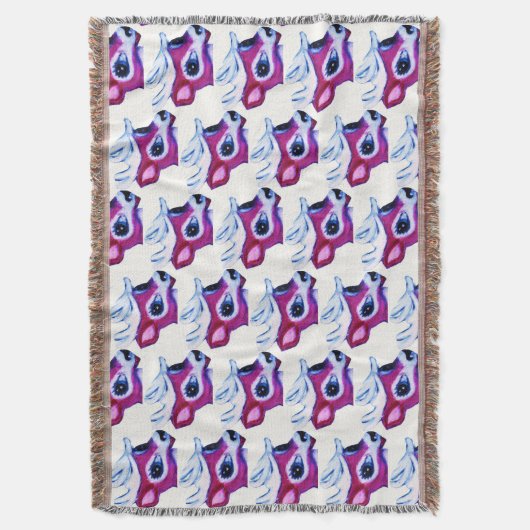 SANTAS REINDEER Gooi Deken (Voorkant Verticaal)