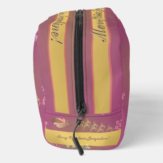 Santa's Reindeer Paarse Accesso Toilettasje (Rechts)