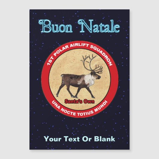 Santa's rendierplein - Buon Natale (Voorkant)