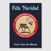 Santa's rendierplein - Feliz Navidad (Voorkant)