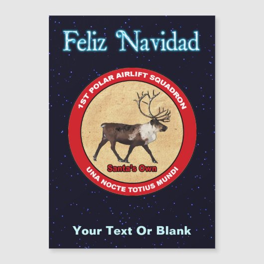 Santa's rendierplein - Feliz Navidad (Voorkant)