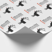 Santa's rendierster | Papier voor onmiddellijke ve (Hoek)