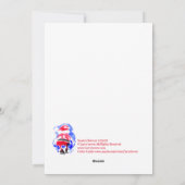 Santa's Retreat #121128 Feestdagenkaart (Achterkant)