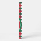 Santa's Retro Marquee - Ho Vrolijk & Helder iPhone Hoesje (Linkerkant)