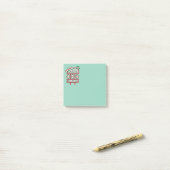 Santa's Retro Marquee - Ho Vrolijk & Helder Post-it® Notes (Op bureau)