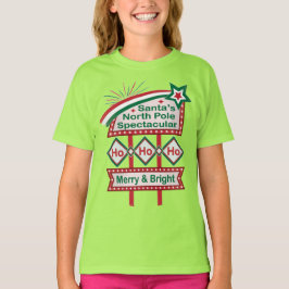 Santa's Retro Marquee - Ho Vrolijk & Helder T-shirt