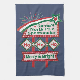 Santa's Retro Marquee - Ho Vrolijk & Helder Theedoek