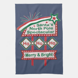 Santa's Retro Marquee - Ho Vrolijk & Helder Theedoek