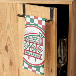 Santa's Retro Marquee - Ho Vrolijk & Helder Theedoek