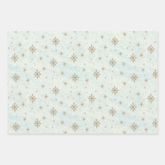 Santa's Retro Rotor Sleigh Inpakpapier Vel (Voorkant 2)