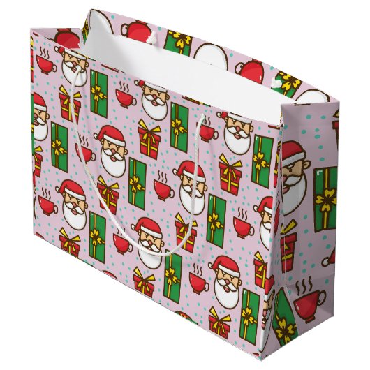 Santa's Sack Groot Cadeauzakje (Achterkant Gekanteld)