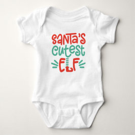 Santa's Schattigee Elf Baby-outfit - Schattig Romper
