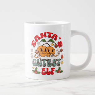 Santa's Schattigee Elf Sublimatie-80881 Grote Koffiekop