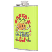 Santa's Schattigee Elf Sublimatie-80881 Heupfles (Links)