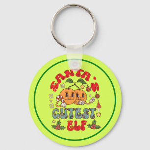 Santa's Schattigee Elf Sublimatie-80881 Sleutelhanger