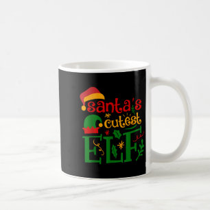 Santas Schattigste Elf Baby Pyjama Kerst Jongen En Koffiemok