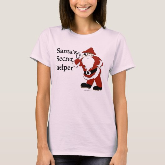 SANTA'S SECRET HELPER T-SHIRT (Voorkant)
