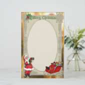 Santa's Slapigh Briefpapier (Staand voorkant)