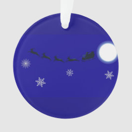 Santa's Slapigh Ornament