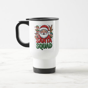 Santa's Slechte Invloed (Grappige Santa Squad) Reisbeker
