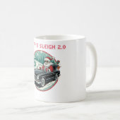 Santa's Sleigh 2.0 Mug Koffiemok (Voorkant rechts)