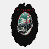 Santa's Sleigh 2.0 Paper Ornament (Rechts)