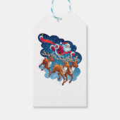 Santa's Sleigh Adventure Cadeaulabel (Voorkant)