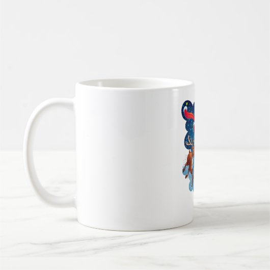 Santa's Sleigh Adventure Koffiemok (Links)