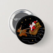 Santa's Sleigh - Button (Voorkant /achterkant)