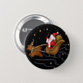 Santa's Sleigh - Button (Voorkant /achterkant)