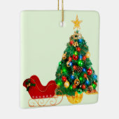 Santa's Sleigh Christmas Tree Ornament (Rechts)