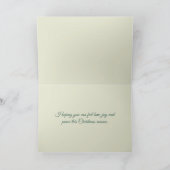 Santas Sleigh Cutout Feestdagen Kaart (Binnen)