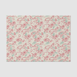 Santas Sleigh Cutout Flourish Tissuepapier